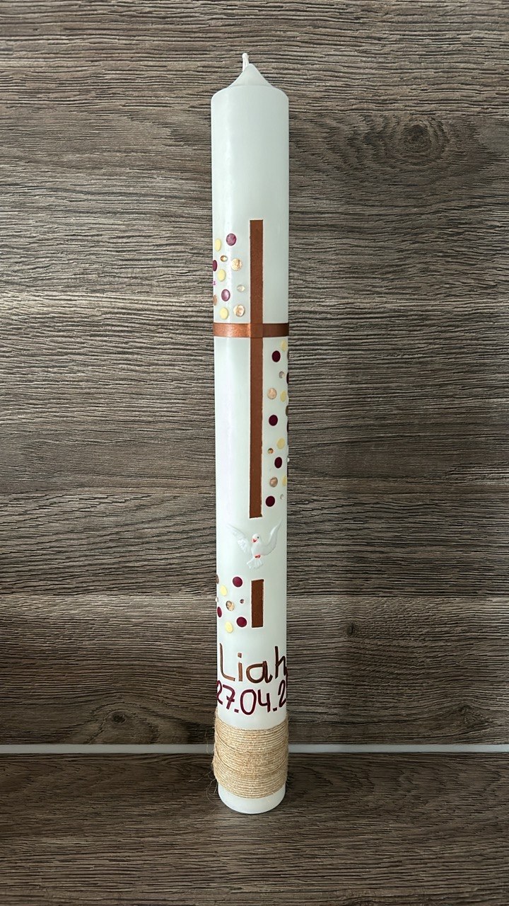 Kommunionskerze – Beispiel