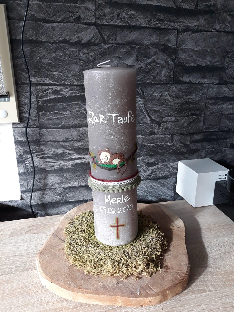Taufkerze – Beispiel